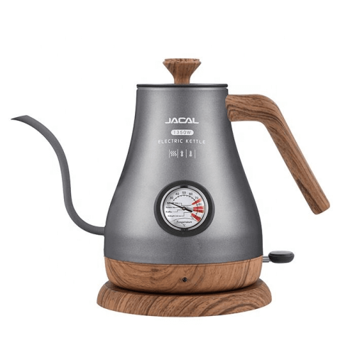 PSE205 Hand brewed coffee pot 1000W electric kettle instrument type dial thermometer kettle goose neck coffee teapot 1.0L 360 degrees rotating base se PSE205 Hand brewed coffee pot 1000W electric kettle instrument type dial thermometer kettle goose neck coffee teapot 1.0L 360 degrees rotating base se