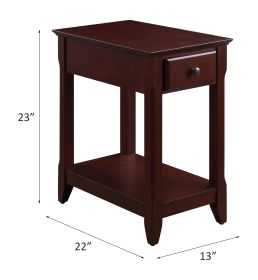 ACME Bertie Accent Table, Espresso Finish 82742