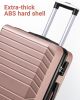 3 Piece Luggage Sets with 7 PCS Organizer Bags for kinds of travel