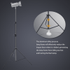 2.88M Photography Heavy Duty Light Frame All Metal Foldable Light Stand For Softbox LED Flat Panel Selfie Ring Lamp