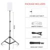 SH LED 2700k-7500k Video Fill Lamp Light Photography Lighting With Tripod Stand Long Arm For Live Stream For Photo Studio