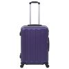 Hardcase Trolley Set 3 pcs Purple ABS