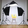 SH Photography Studio Softbox Lighting Kit Boom Arm for Video YouTube Continuous Lighting Professional Lighting Set Photo Studio