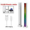 RGB LED Strip Light Music Sound Control Pickup Rhythm Ambient Lamp Atmosphere Night Lights For Bar Car Room TV Gaming Decoration