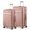 MKF Collection Mykonos Luggage Set-Extra Large and Large - 2 pieces by Mia k