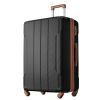 Hardshell Luggage Spinner Suitcase with TSA Lock Lightweight Expandable 24'' (Single Luggage)