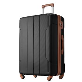 Hardshell Luggage Spinner Suitcase with TSA Lock Lightweight Expandable 24'' (Single Luggage) (Color: as Pic)