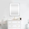 7 Size LED Bathroom Mirror Wall Mounted Vanity Mirror Anti-Fog Mirror Dimmable Lights with Touch Switch(Horizontal/Vertical)