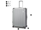 MKF Collection Tulum Large and Extra Large Check-in Spinner with TSA Security Lock by Mia k