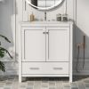 30" Bathroom Vanity with Single Sink, Combo Cabinet Undermount Sink, Bathroom Storage Cabinet with 2 Doors and a Drawer, Soft Closing