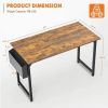 Modern Simple Industrial Style Computer Desk for Home Office